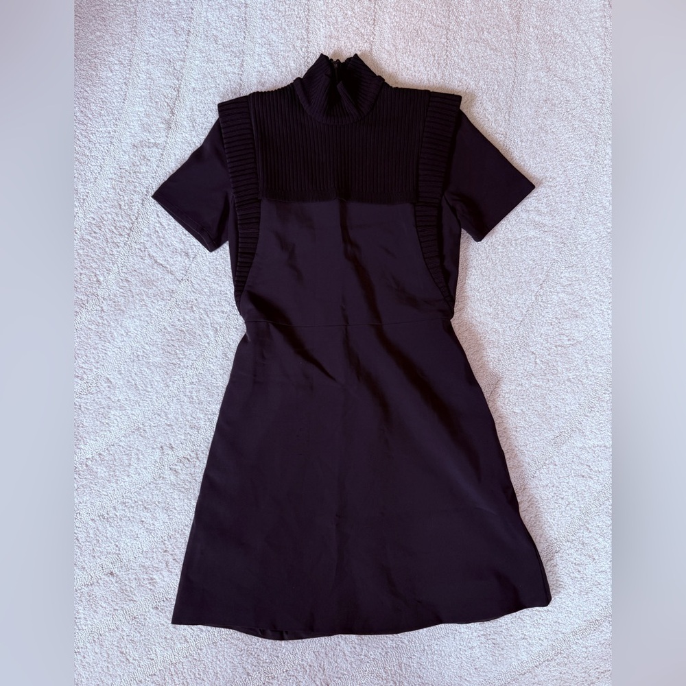 Opening Ceremony Black Short Sleeve Dress
